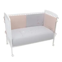 Bimbidreams Planet Edredón + Protector de Cuna 60x120 cm