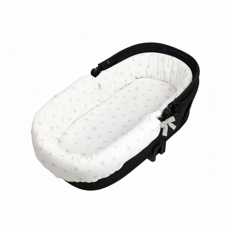 Jané Carrycot Liner Vestidura para Capazo con Sábana Bajera Mist