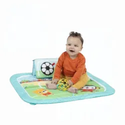Bright Starts Grip & Kick Oball Activity Gym – Manta de Actividades Fútbol