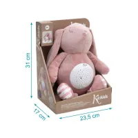 Kiokids Conejo Peluche Proyector Musical