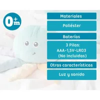 Kiokids Pulpo Peluche Proyector Musical