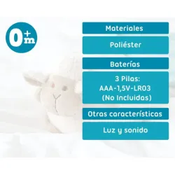 Kiokids Oveja Peluche Proyector Musical