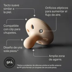Tommee Tippee Chupete Breast Like 2 unidades 6 - 18 meses