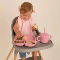 Nenina & Co Vajilla BLW de Silicona con Ventosas – 9 Piezas