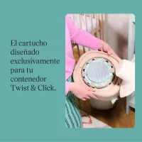 Tommee Tippee Twist & Click Cartucho de recambio, 3 un