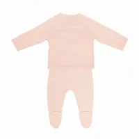 Bimbidreams Margot Conjunto Jubón y Polaina 0-1 meses Rosa