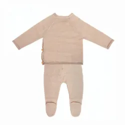 Bimbidreams Jules Conjunto Jubón y Polaina 0-1 meses Lino