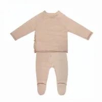 Bimbidreams Jules Conjunto Jubón y Polaina 0-1 meses Lino