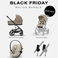 Cybex Balios S Lux 3 en 1| Black Friday con Capazo, Silla y Cloud G3