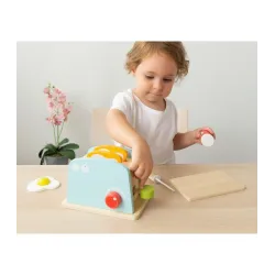 KIOKIDS Tostadora de Madera