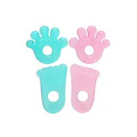 Mordedor Frio Pie o Mano ROSA o AZUL