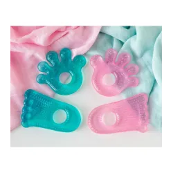 Mordedor Frio Pie o Mano ROSA o AZUL