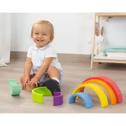 Juguete de madera Arcoiris Kiokids 18m+