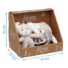 Kiokids Peluche Espiral Osito Beige