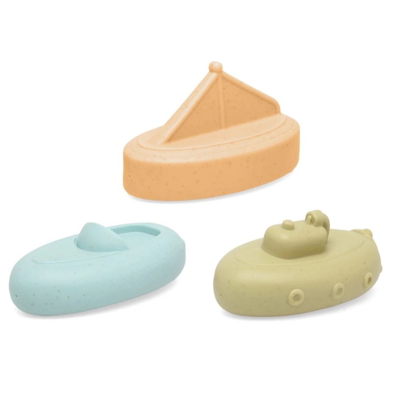 Kiokids Set de 3 barquitos para el baño antimoho