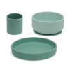 Kiokids Set de vajilla silicona 3 piezas