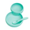 Set alimentación silicona “Twin”Menta
