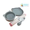 Set vajilla silicona Mamimuac Gris