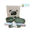 Set vajilla silicona Mamimuac Verde