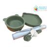 Set vajilla silicona Mamimuac Verde