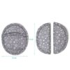 Funda cinturon Kiokids Gris