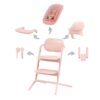 Trona Cybex Lemo 4 en 1 Pearl Pink