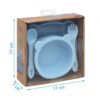 Vajilla de Silicona 4 piezas Kiokids