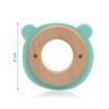 Mordedor Madera y Silicona Kiokids