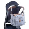 Bolso Mochila Bababing Roma 2 Gris