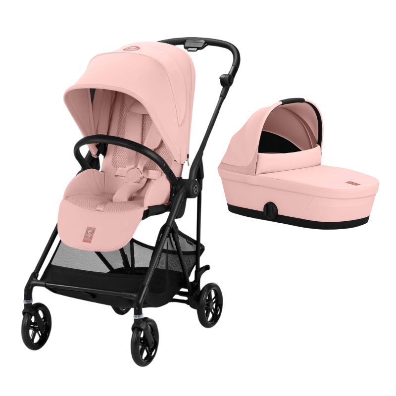 Cybex Melio Carbon Cochecito duo 2025 Candy Pink