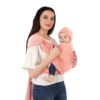 Fular Portabebés semielastico Kiokids Rosa