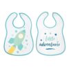 Babero Kiokids set 2 unidades Azul