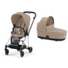 Cybex Míos Cochecito dos piezas Chasis Chrome Black