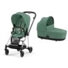 Cybex Míos Cochecito dos piezas Chasis Chrome Black