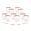 Set de 10 herméticos Hermisized Miniland Rosa