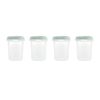 Set de 4 herméticos 250ml Hermisized Miniland Menta