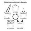 Bolso Cambiador Convertible Nikidom