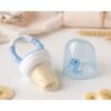 Alimentador Antiahogo en Silicona Kiokids Azul