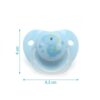 Set 2 Chupetes Ortodónticos Kiokids Azul