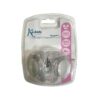 Set 2 Chupetes Ortodónticos Kiokids Gris