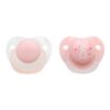Set 2 Chupetes Ortodónticos Kiokids Rosa