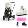 Carrito dúo Cybex Priam (Chasis RoseGold)