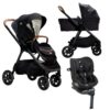 Carrito dúo Joie Finiti Signature + Silla auto 0+1 I-Spin 360