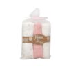 Kiokids Pack 3 Muselinas Bambú 70 x 70 cm Rosa2