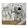 Manta con peluche Kiokids Koala Gris