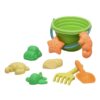 Kiokids Cubo de playa con 8 piezas