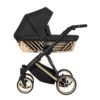 Kunert Cochecito Dúo Ivento Glam IVE-17 Black Pearl