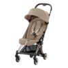 Silla de Paseo Cybex Coya color Cozy Beige chasis Rosegold