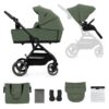 Kinderkraft Yoxi Cochecito Dúo Mystic Green