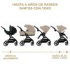 Kinderkraft Yoxi Cochecito Dúo Sand Beige